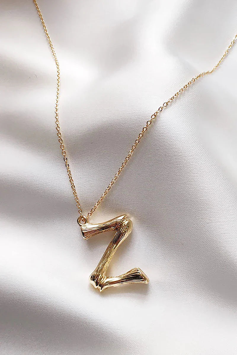 Initial Necklace U-z