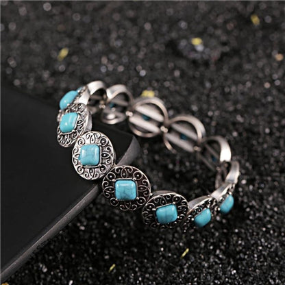 Turquoise Style Light-weight Bracelet