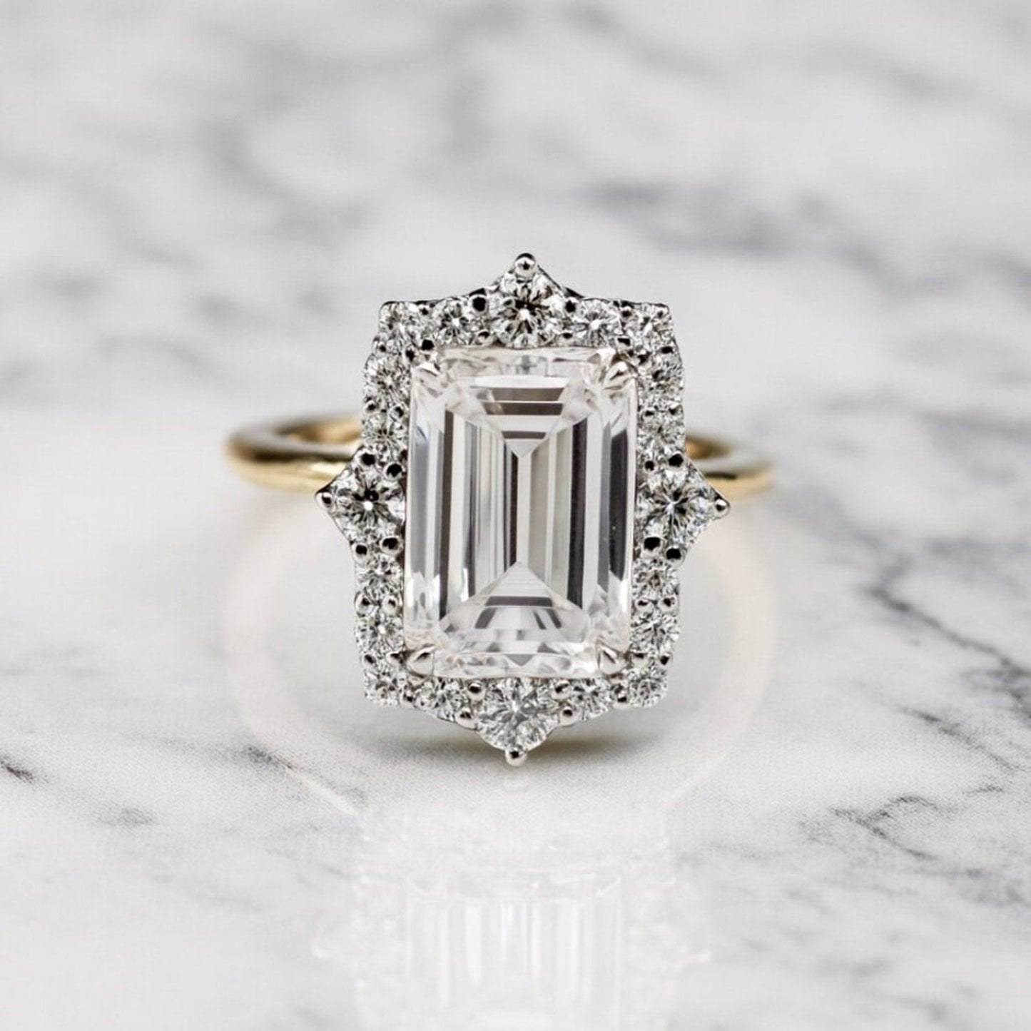 "jameson" Gold Lab Diamond Ring