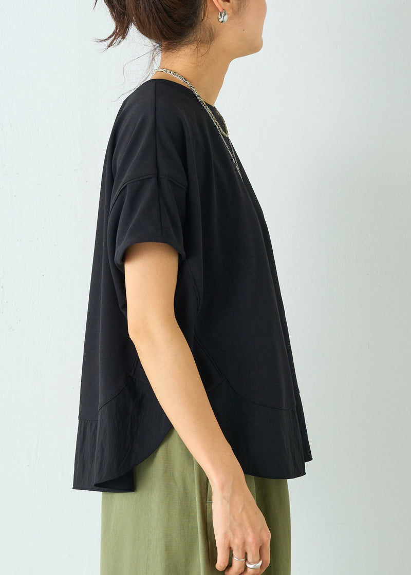 Black Oversized Patchwork Cotton Tanks Summer