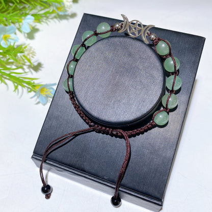 Adjustable 8mm Mixed Crystal Spiritual Bracelet