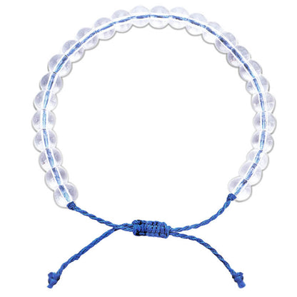Adjustable Handmade Glass Beads Spiritual Bracelet