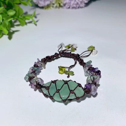 Adjustable Mixed Crystal Spiritual Bracelet 5-7cm Healing Energy