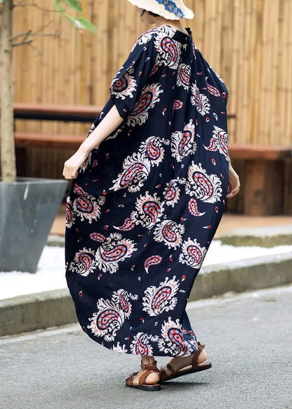 Summer Dresses Long Cotton Caftans