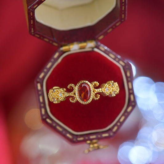 Alessandra Ruby Ring