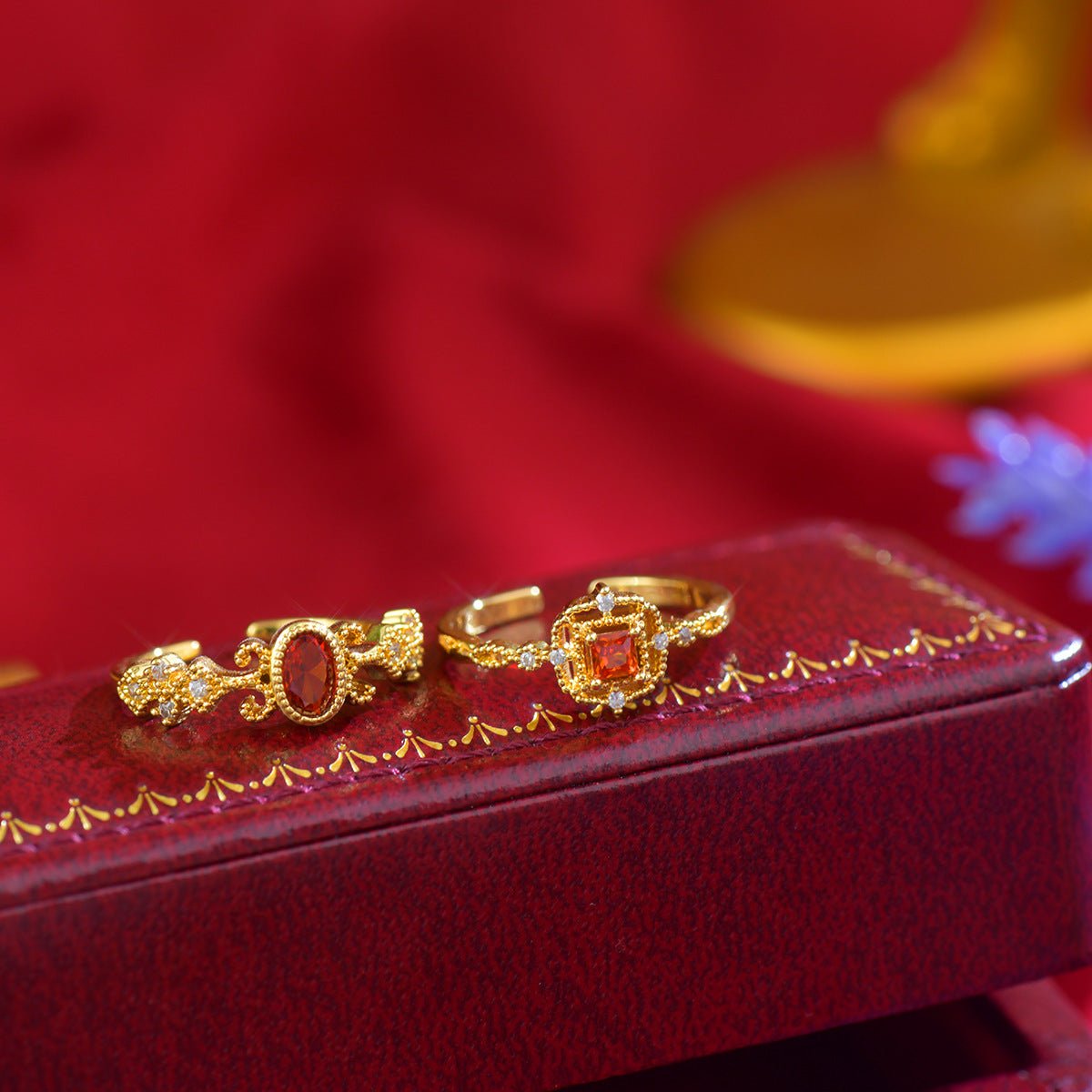 Alessandra Ruby Ring