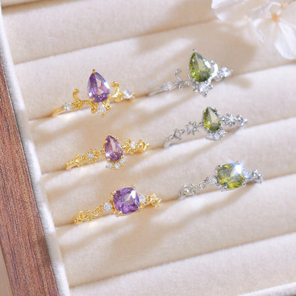 Alyssa Amethyst Ring