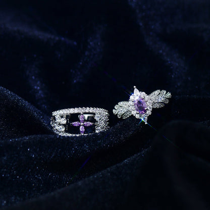 Amethyst Allure Ring