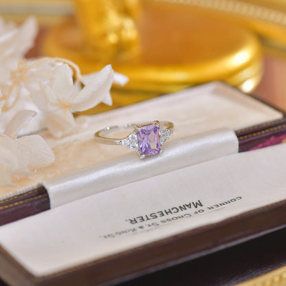 Amethyst Princess Ring