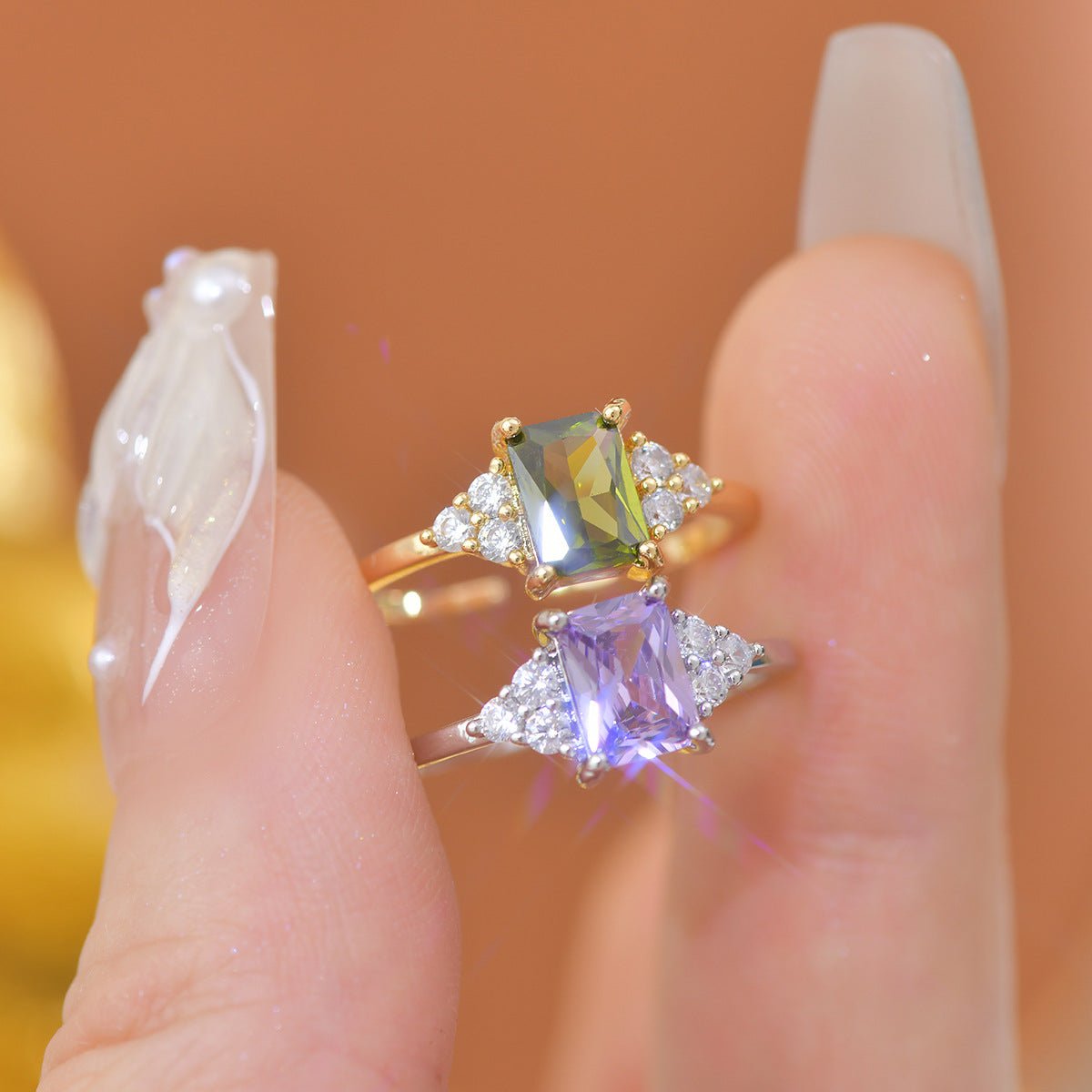 Amethyst Princess Ring