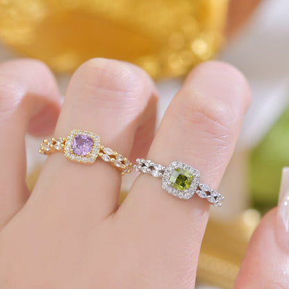 Angelica Amethyst Ring