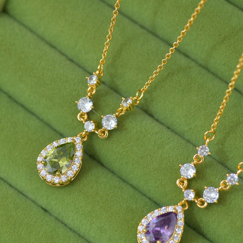 Aurelia Peridot Necklace