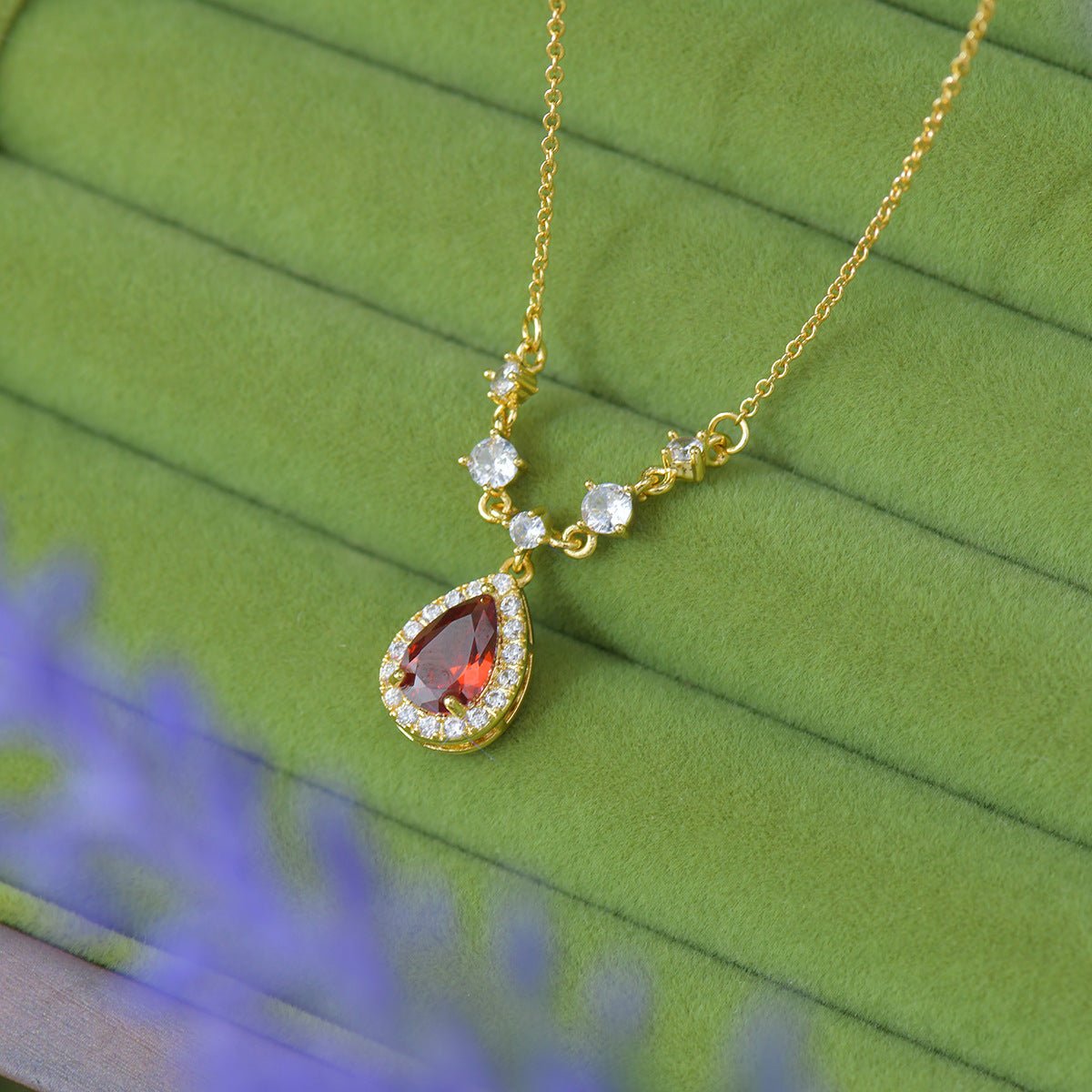 Aurelia Ruby Necklace