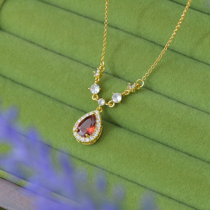 Aurelia Ruby Necklace