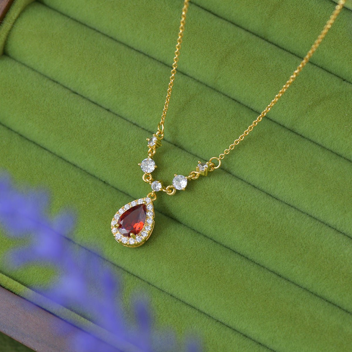 Aurelia Ruby Necklace