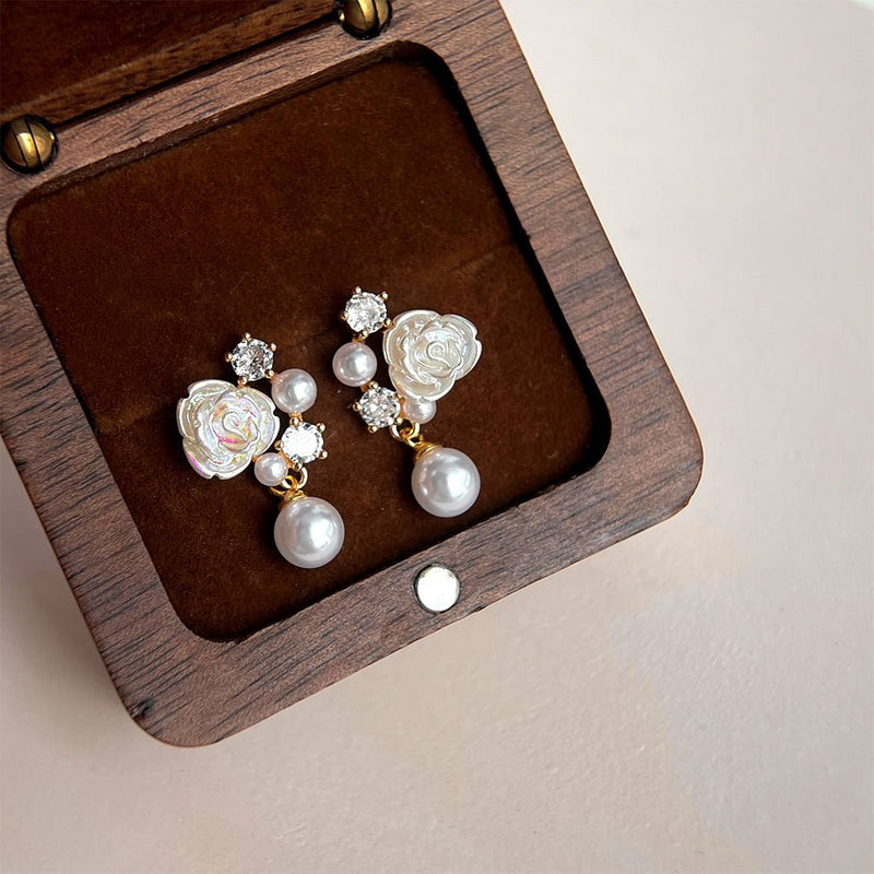 Aurelle Rose Earrings