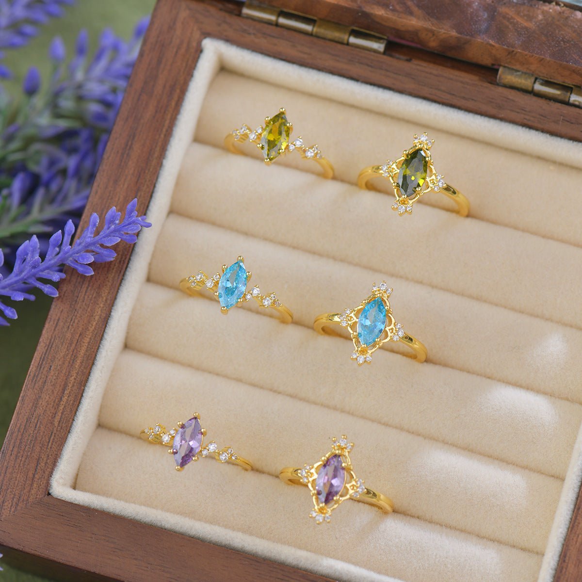 Azure Celestia Ring