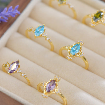 Azure Celestia Ring