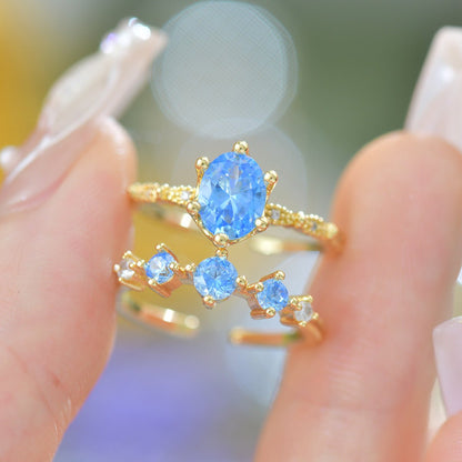 Azure Trilogy Ring