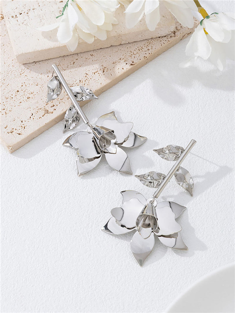 Flower Shape Earrings Accessories