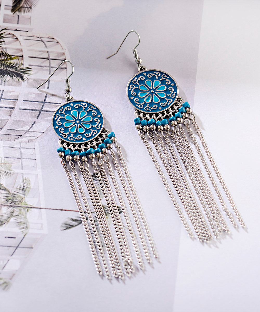 Mulberry Overgild Tassel Drop Earrings