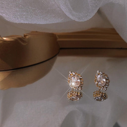 Grace Baroque Stud Earrings