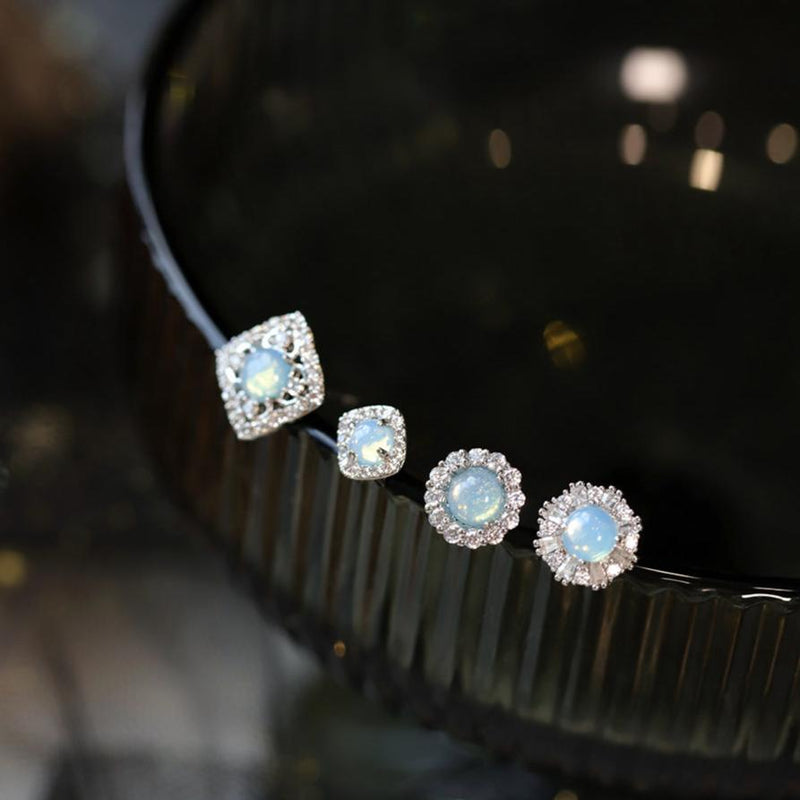 Baroque Stud Earrings - Shelly