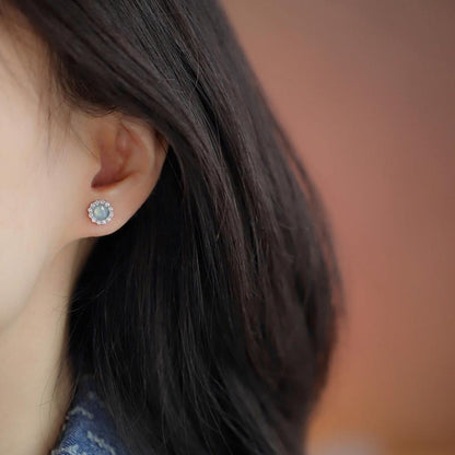 Baroque Stud Earrings - Shelly