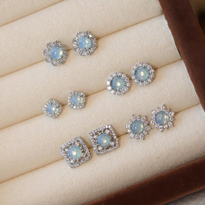Baroque Stud Earrings - Sierra