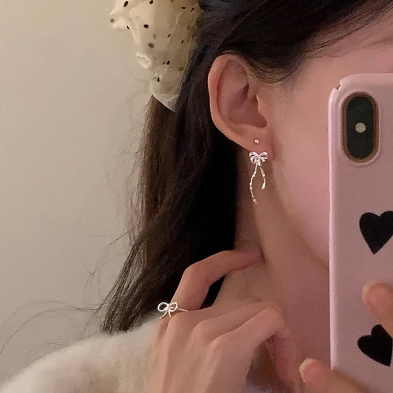 [sample ] Belle Bow Earrings