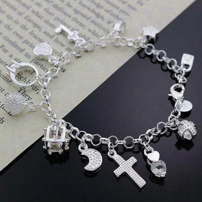 Silver Charm Bracelet