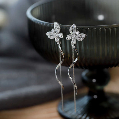 Tara Butterfly Drop Earrings