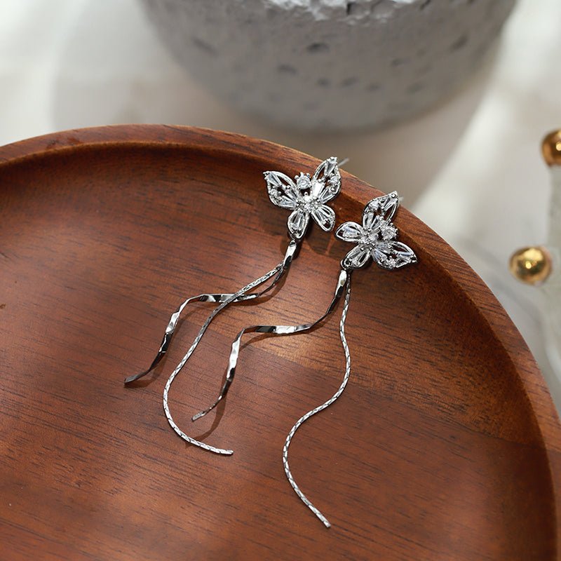 Tara Butterfly Drop Earrings