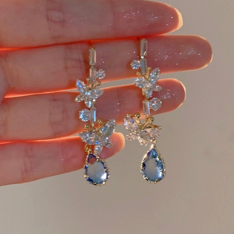 Yolanda Butterfly Drop Earrings
