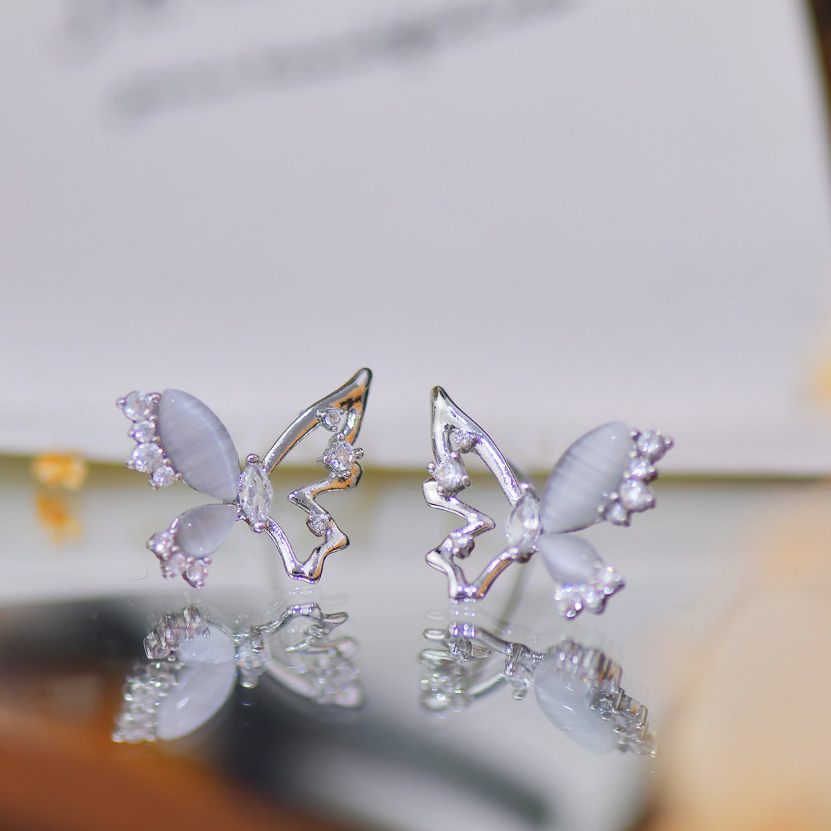 Celia Butterfly Stud Earrings