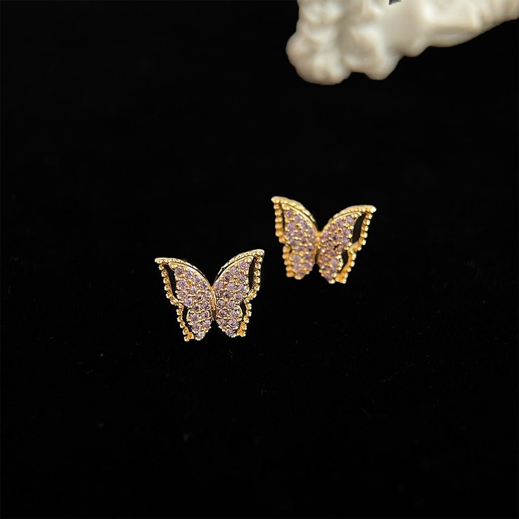 Stacey Butterfly Stud Earrings