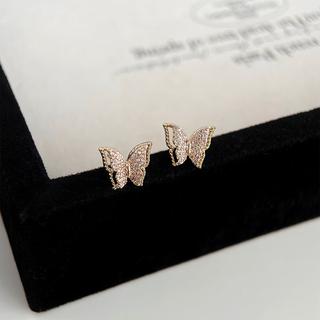 Stacey Butterfly Stud Earrings