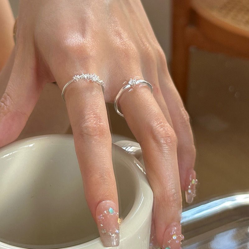 Butterfly Waltz Ring Set