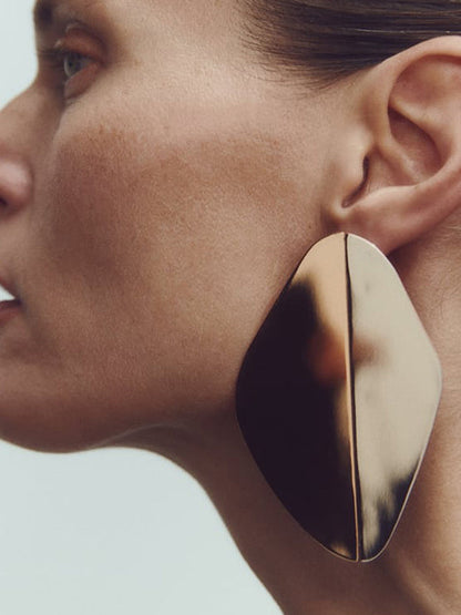 Geometric Color Drop Earrings