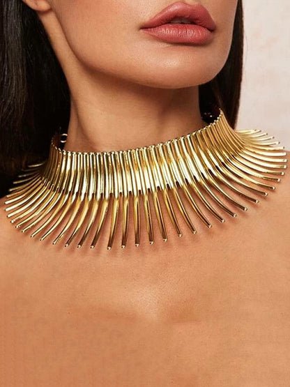 Adjustable Geometric Color Necklaces Accessories