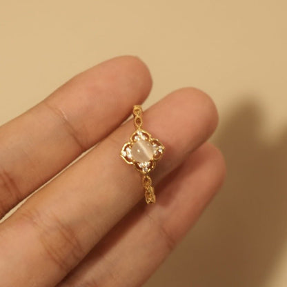 Cat's Eye Opal Ring