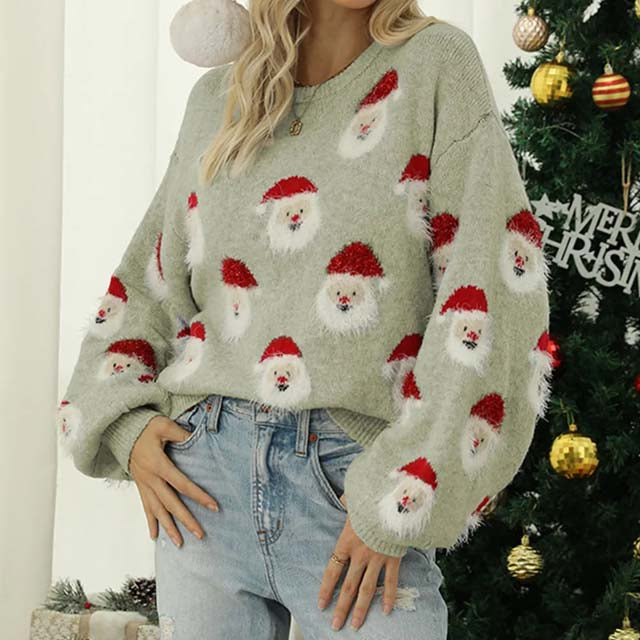 Fashionable Christmas Knit Sweater for Women