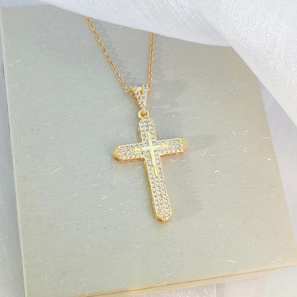 Light Cross Necklace