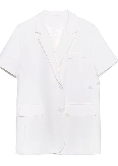 New Summer Thin Short Sleeve Blazer Top