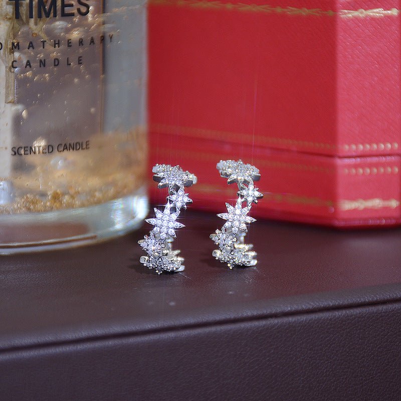 Celestial Hoop Earrings