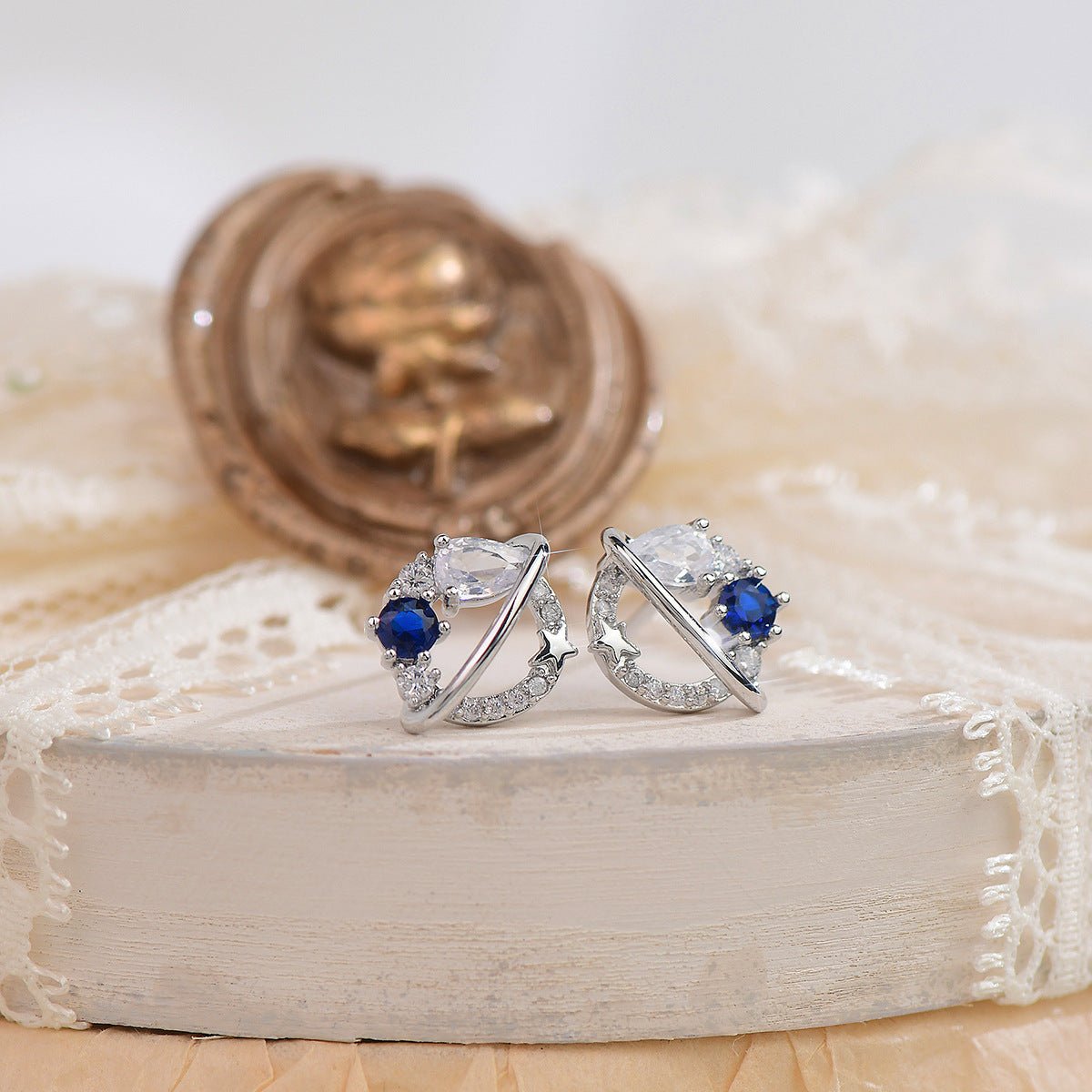 Adalyn Celestial Stud Earrings