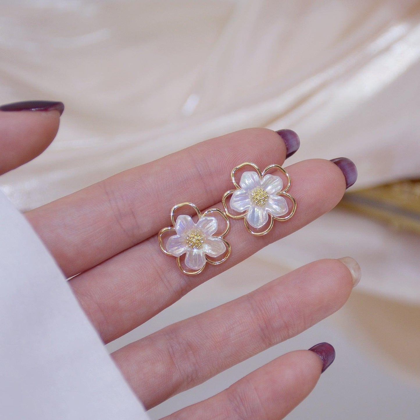 [sample ] Cherry Blossom Earrings