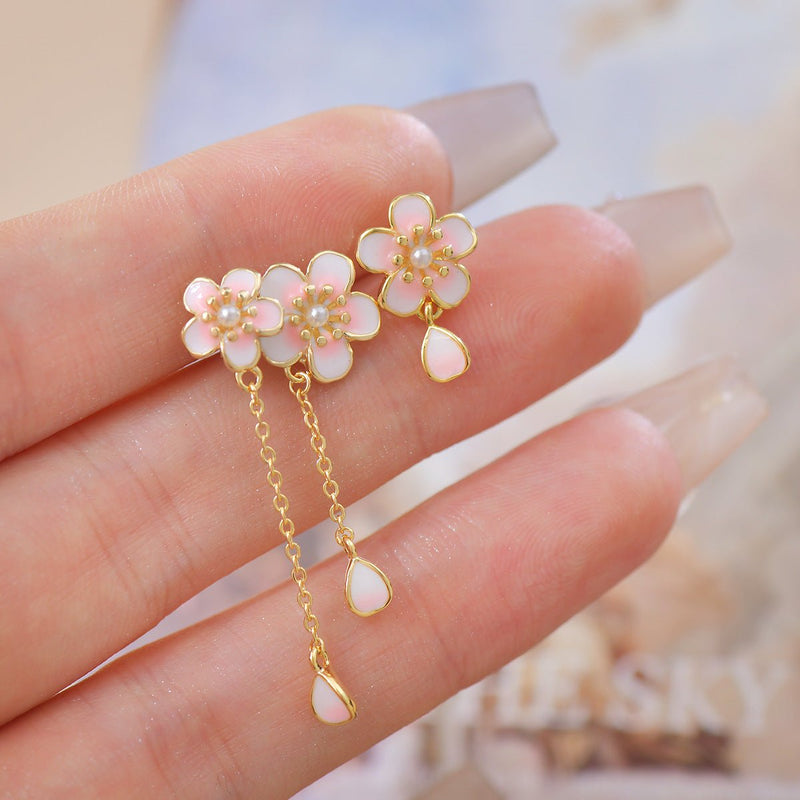 Cherry Blossom Rain Earrings