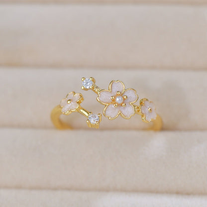 Suki Cherry Blossom Ring