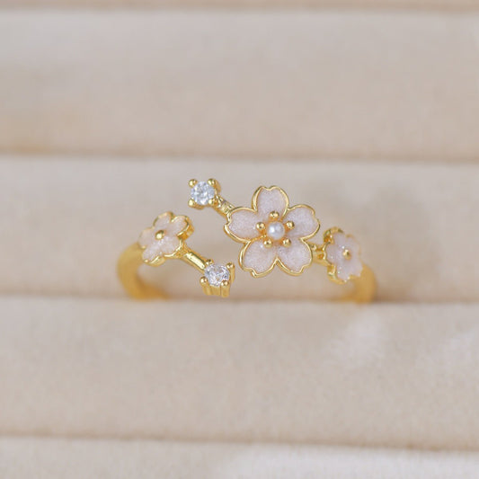 Suki Cherry Blossom Ring